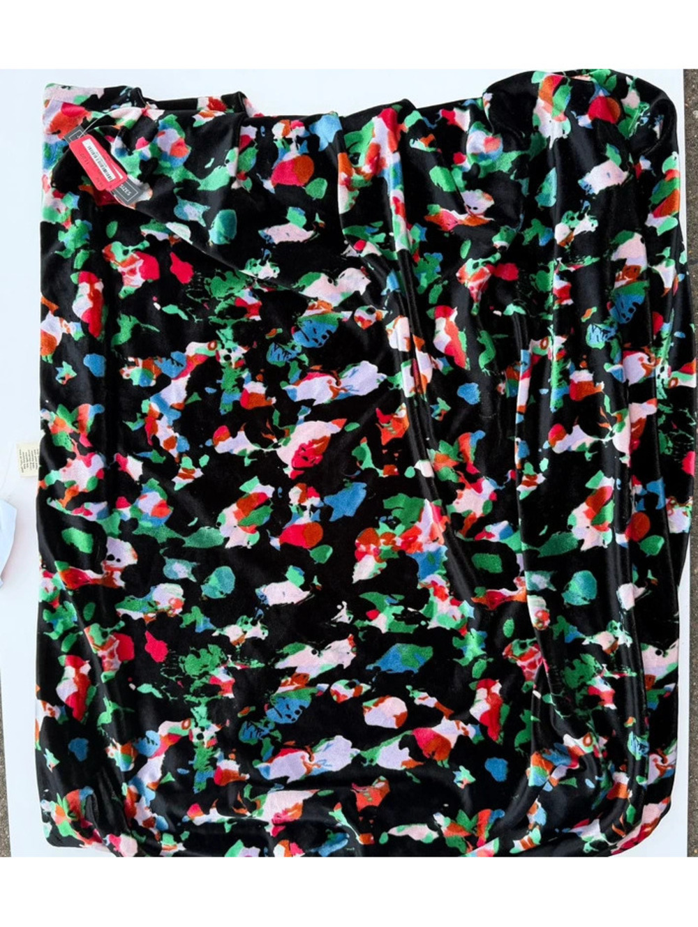 NWT Open Exit Velvet stretchy rouching pencil skirt size 3X